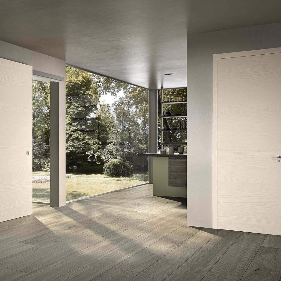 Duesse porte in legno